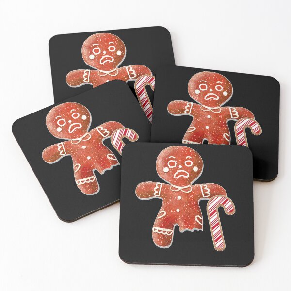 Item preview, Gingerbread Person With Candy Cane Missing Leg designed and sold by Alexterie93.