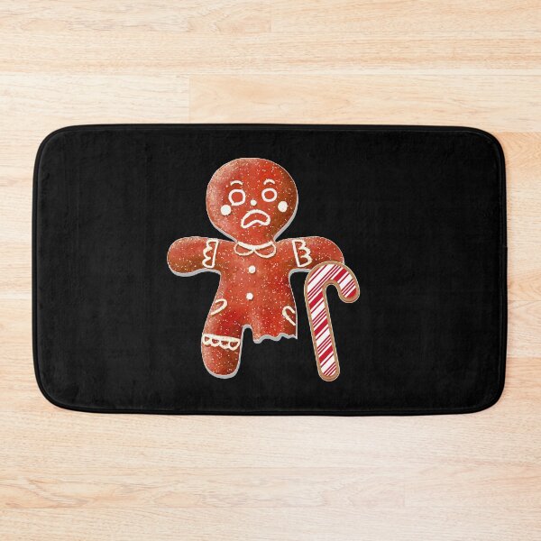 Item preview, Gingerbread Person With Candy Cane Missing Leg designed and sold by Alexterie93.