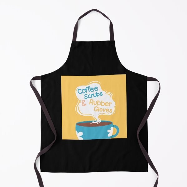 Item preview, Coffee Scrubs And Rubber Gloves designed and sold by Myartbeyours.