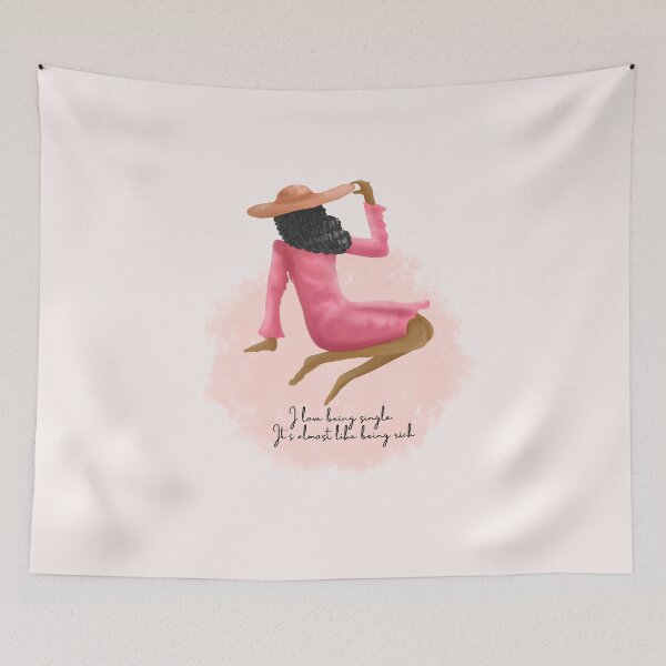 Item preview,  I Love Being Single designed and sold by BYNANA80.