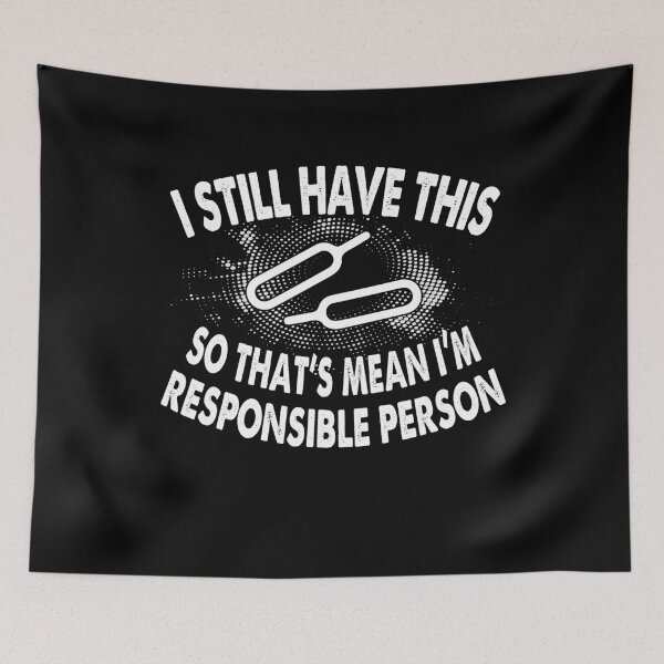 Item preview, I Still Have The Ejector Needle, So I'm a Responsible person | Very funny Quotes designed and sold by YAHIA-14.