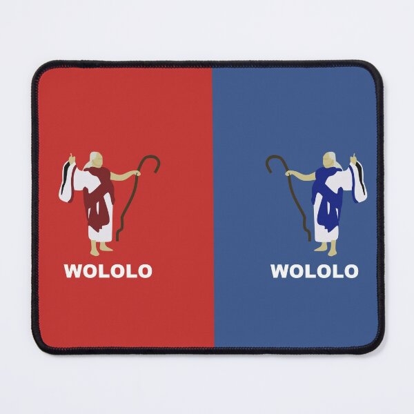 Wololo (rojo vs azul) Alfombrilla de ratón