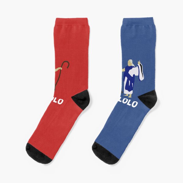 Wololo (rouge vs bleu) Chaussettes