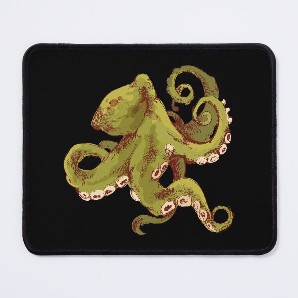 Item preview, Green Octopus designed and sold by Vector Scout Lab.