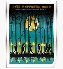 DAVE MATTEWS BAND OAK MOUNTAIN AMPHITHEATRE PELHAM AL. Poster