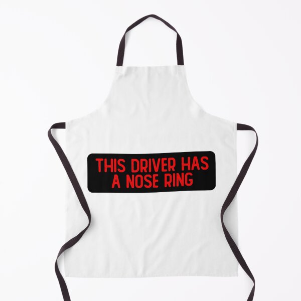 Item preview, This Driver Has A Nose Ring Cool Bumper designed and sold by Sour Soul.