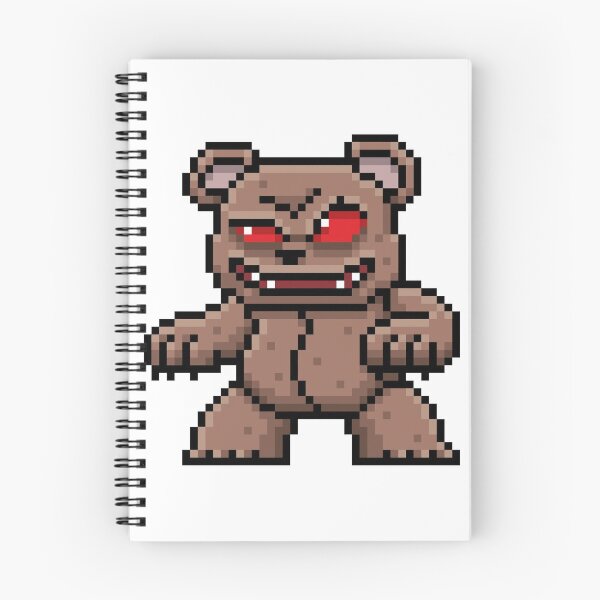 Item preview, cartoon monster bear pixel design halloween designed and sold by kenishahembree.