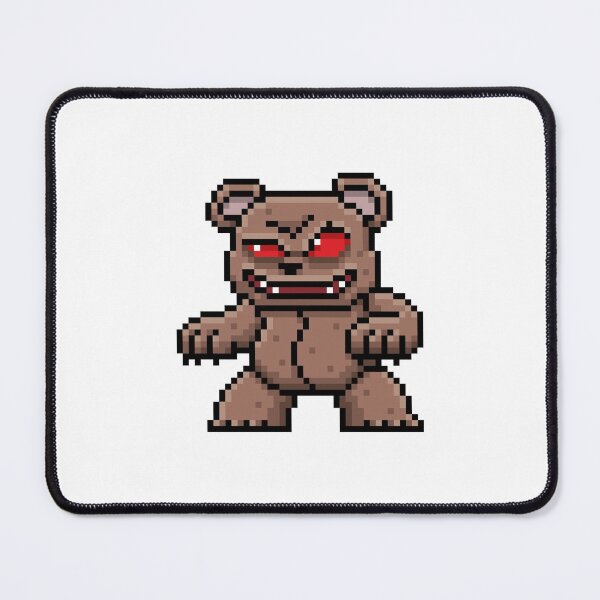 Item preview, cartoon monster bear pixel design halloween designed and sold by kenishahembree.