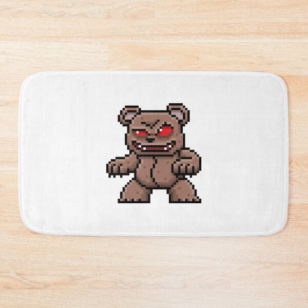 Item preview, cartoon monster bear pixel design halloween designed and sold by kenishahembree.