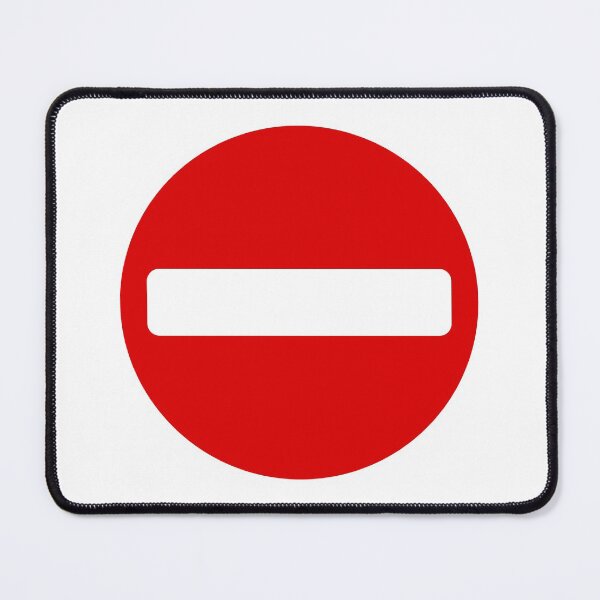 Item preview, No Entry Symbol designed and sold by zuen.