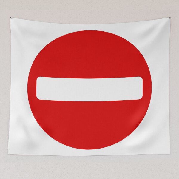 Item preview, No Entry Symbol designed and sold by zuen.