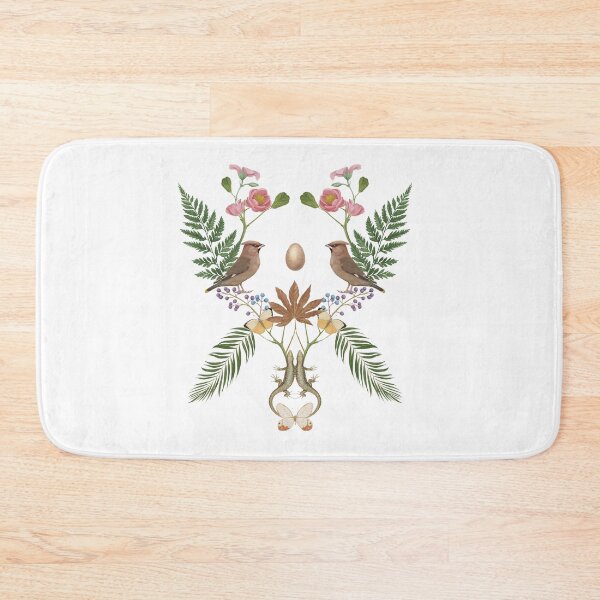 Item preview, Composition with bird and plants  designed and sold by Victoria Novak.