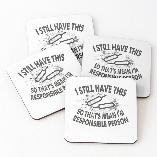 Item preview, I Still Have The Ejector Needle, So I'm a Responsible person | Very funny Quotes designed and sold by YAHIA-14.