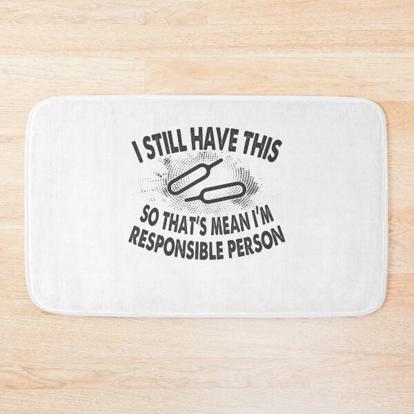 Item preview, I Still Have The Ejector Needle, So I'm a Responsible person | Very funny Quotes designed and sold by YAHIA-14.