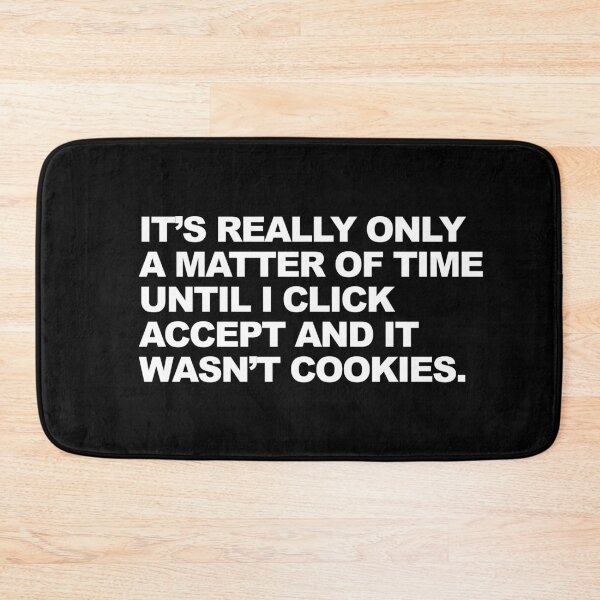 Item preview, Accepting Cookies Funny Internet Humour Graphic designed and sold by GO SHIRT-TEE.