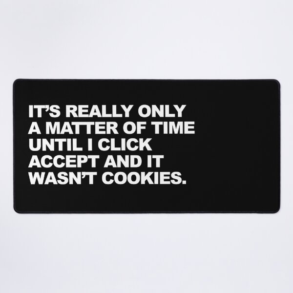 Item preview, Accepting Cookies Funny Internet Humour Graphic designed and sold by GO SHIRT-TEE.