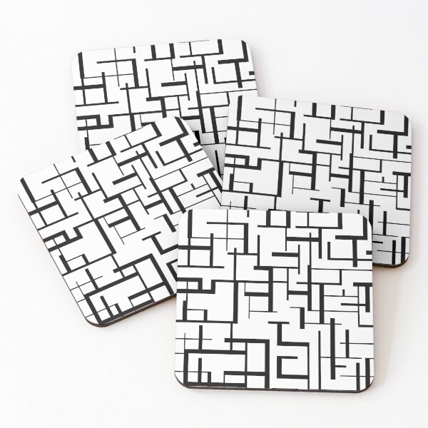 Item preview, LINEWORK ART BLACK AND WHITE BY SUBGIRL designed and sold by SUBGIRL.