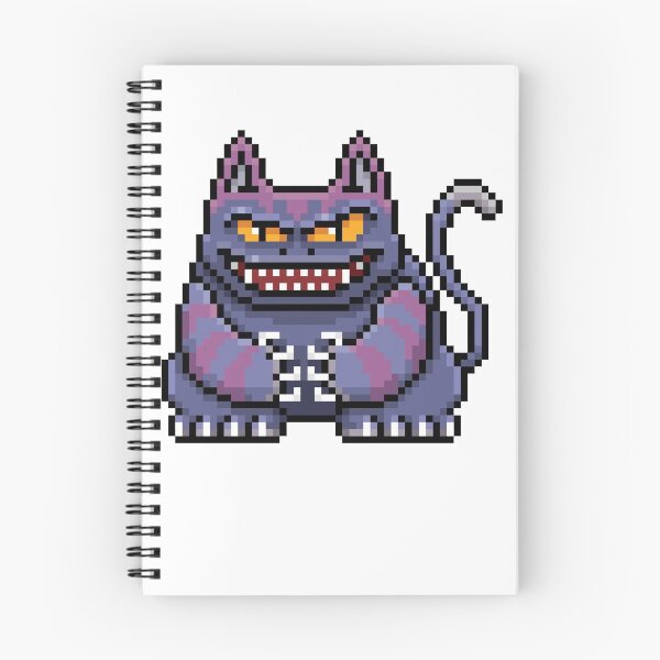 Item preview, cartoon monster cat pixel design halloween designed and sold by kenishahembree.