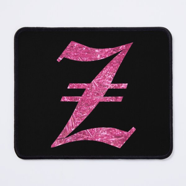 Item preview, The Letter Z - Capital Pink Glitter Gothic designed and sold by TheLykosApparel.