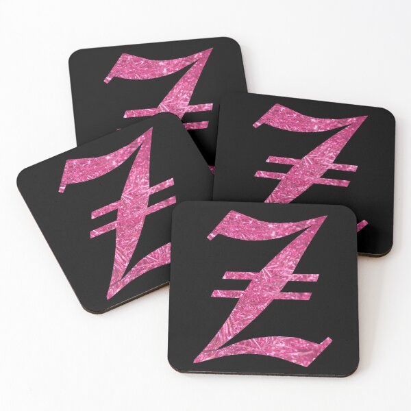 Item preview, The Letter Z - Capital Pink Glitter Gothic designed and sold by TheLykosApparel.