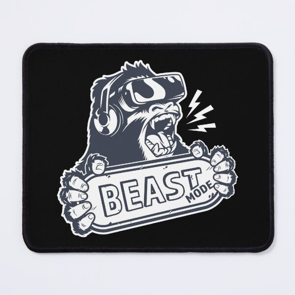 Item preview, Beast Mode Gamer designed and sold by Vector Scout Lab.