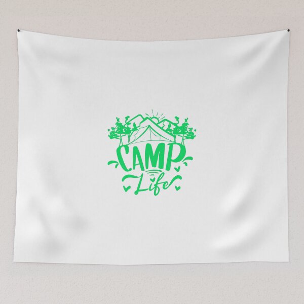 Item preview, Camp Life Camping Quote designed and sold by Open Canvas.