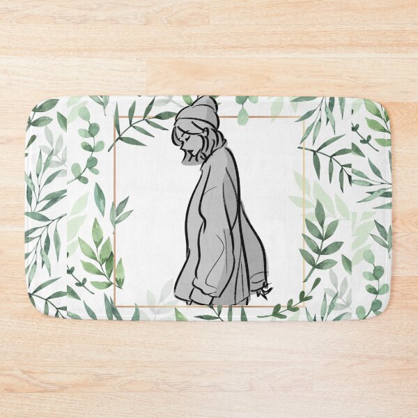 Item preview, Hand Drawn Woman Sketch in Olive Frame designed and sold by VinBasis.