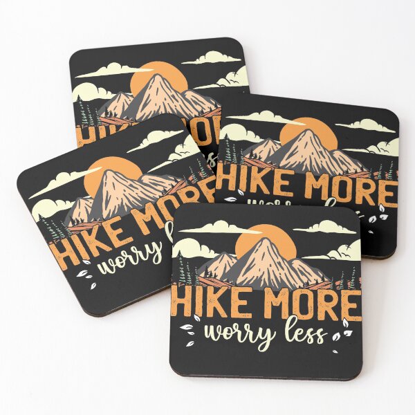 Item preview, Hike More Worry less Outdoor Natrure hiking designed and sold by Arneeeeee.