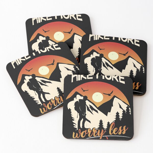 Item preview, Hike More Worry less Outdoor Natrure hiking designed and sold by Arneeeeee.