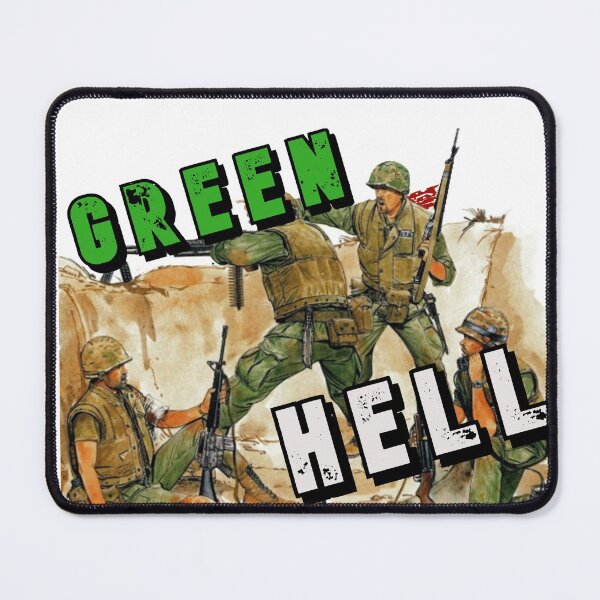 Item preview, VIETNAM WAR GREEN HELL (DESIGN 2021) designed and sold by MilitaryStore.
