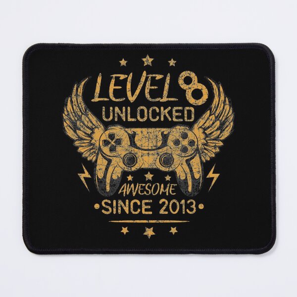 Item preview, Level 8 Unlocked Awesome Since 2013 Video Game 8th Birthday designed and sold by BadyA's.