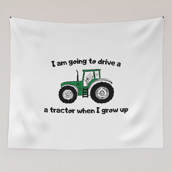 Item preview, I am going to drive a tractor when i grow up designed and sold by ArTips.