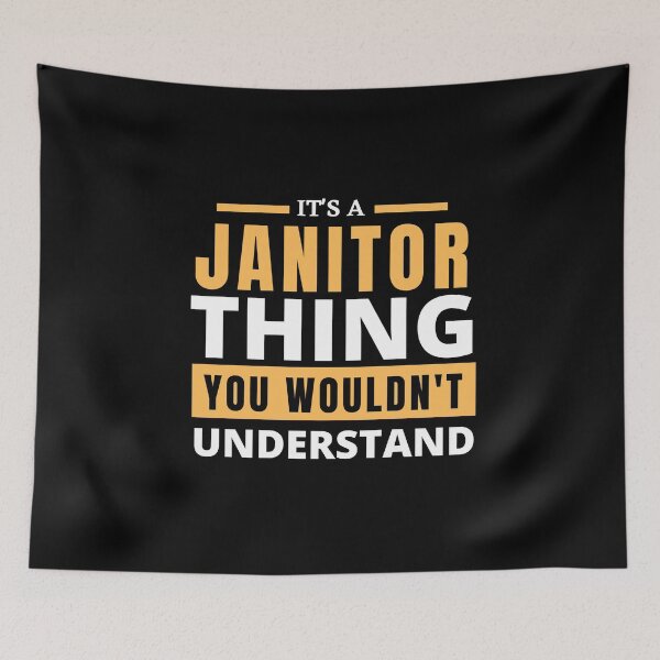 Item preview, Janitor designed and sold by T-shirtgallery.