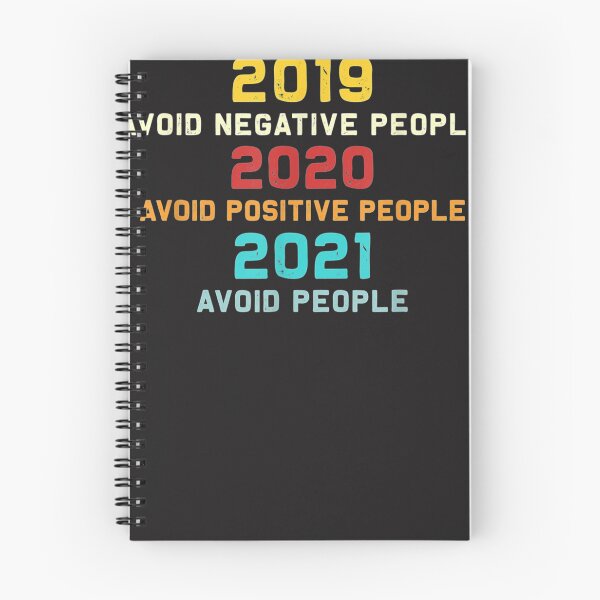 Item preview, 2019 Avoid Negative People 2020 Positive People 2021 NYE designed and sold by Nscleona.