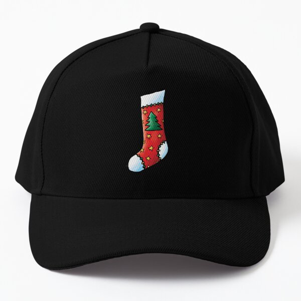 Christmas Stocking Tree Baseball Cap