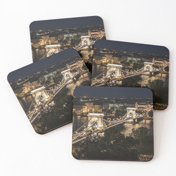 Item preview, Chain Bridge in Budapest designed and sold by Sun Pixel Photography.