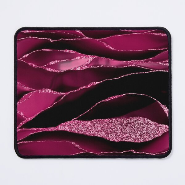 Item preview, Purple And Deep Red Glamour Faux Marble And Agate Landscapes designed and sold by MysticMarble.