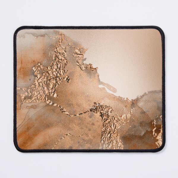 Item preview, Gold Copper Faux Marbled Texture designed and sold by MysticMarble.