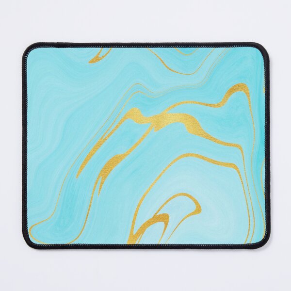 Item preview, Gold Blue Marble Texture designed and sold by MysticMarble.