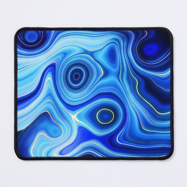 Item preview, Blue Lapis Lazuli Faux Marble Alcohol Ink  designed and sold by MysticMarble.