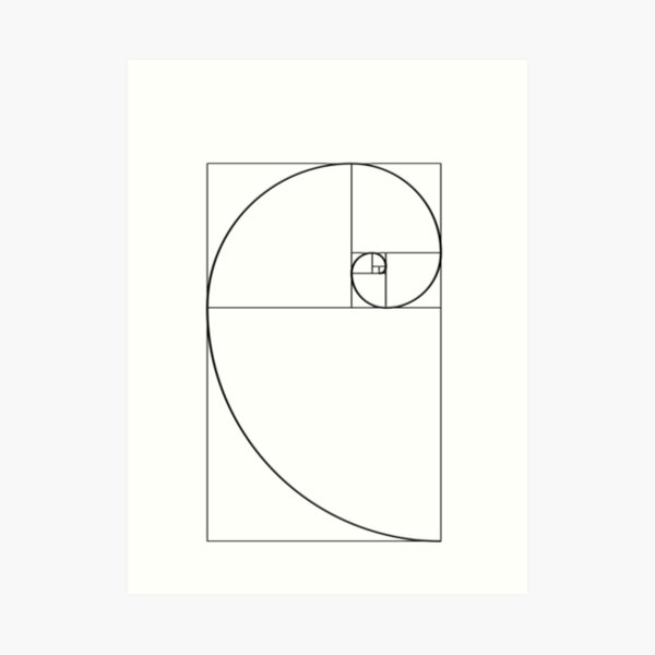 Golden Ratio Art Print