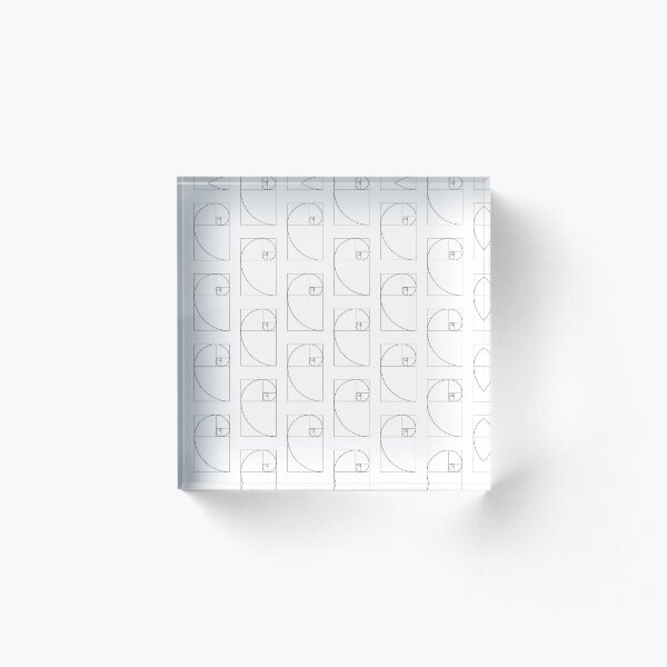 Golden Ratio Acrylic Block