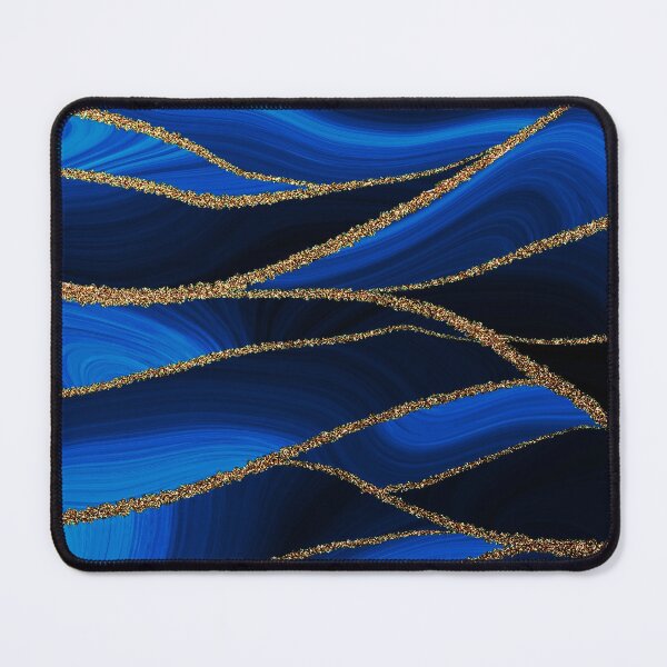 Item preview, Ocean Blue Mermaid Faux Marble Landscapes designed and sold by MysticMarble.