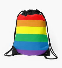 Pride Colors Drawstring Bag