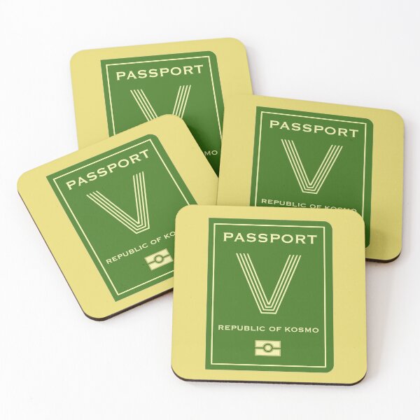 Item preview, WayV passport republic of Kosmo designed and sold by LunarKatShop.