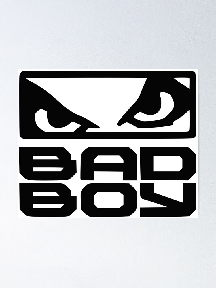 Bad Boy Vintage BMX Logo Poster