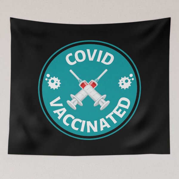 Item preview, Covid Vaccinated Circle- Covid Booster Shot for Vaccinated People - covid vaccine designed and sold by CaitU.