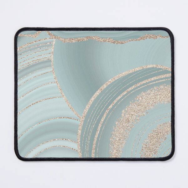 Item preview, Light Blue And White Mermaid Hygge Faux Marble Ocean Dreams designed and sold by MysticMarble.