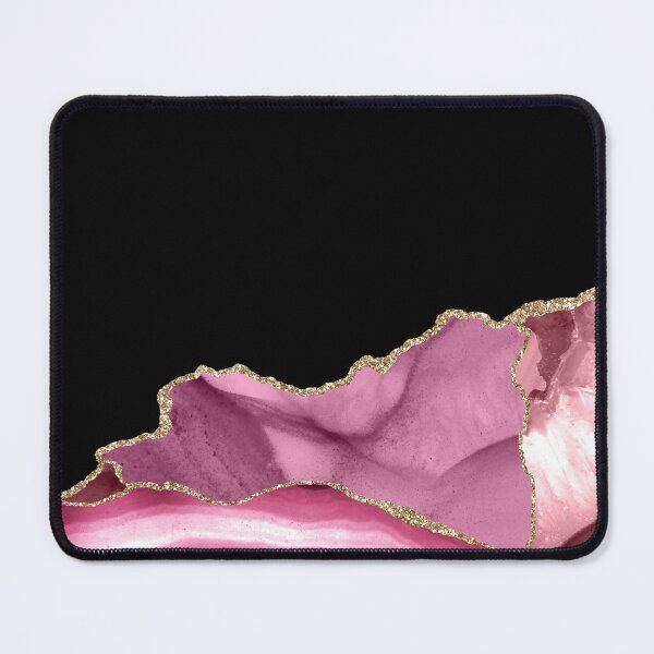 Item preview, Pink Blush Agate Faux Marble Landscape II designed and sold by MysticMarble.