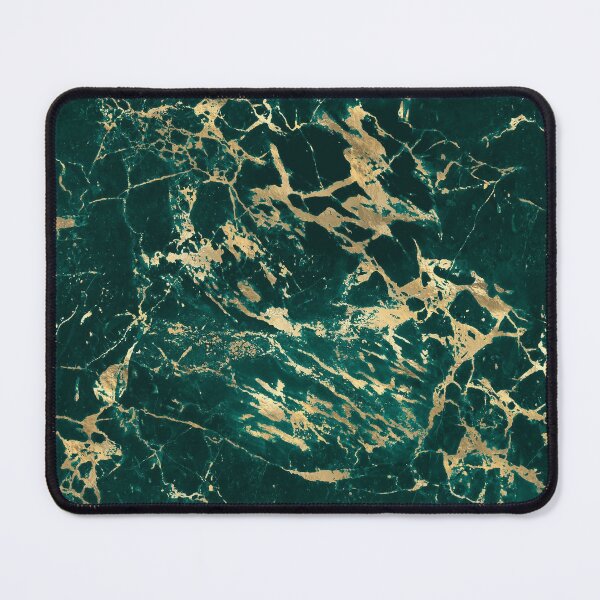 Item preview, Teal And Gold Malachite Faux Marble  I designed and sold by MysticMarble.